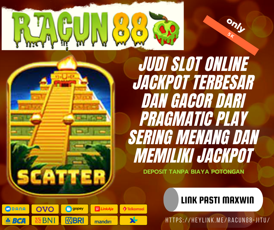 Racun88 merupakan situs judi slot online jackpot terbesar 